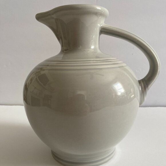 Fiestaware HLC Pearl Gray Carafe No longer in Production - Picture 1 of 9
